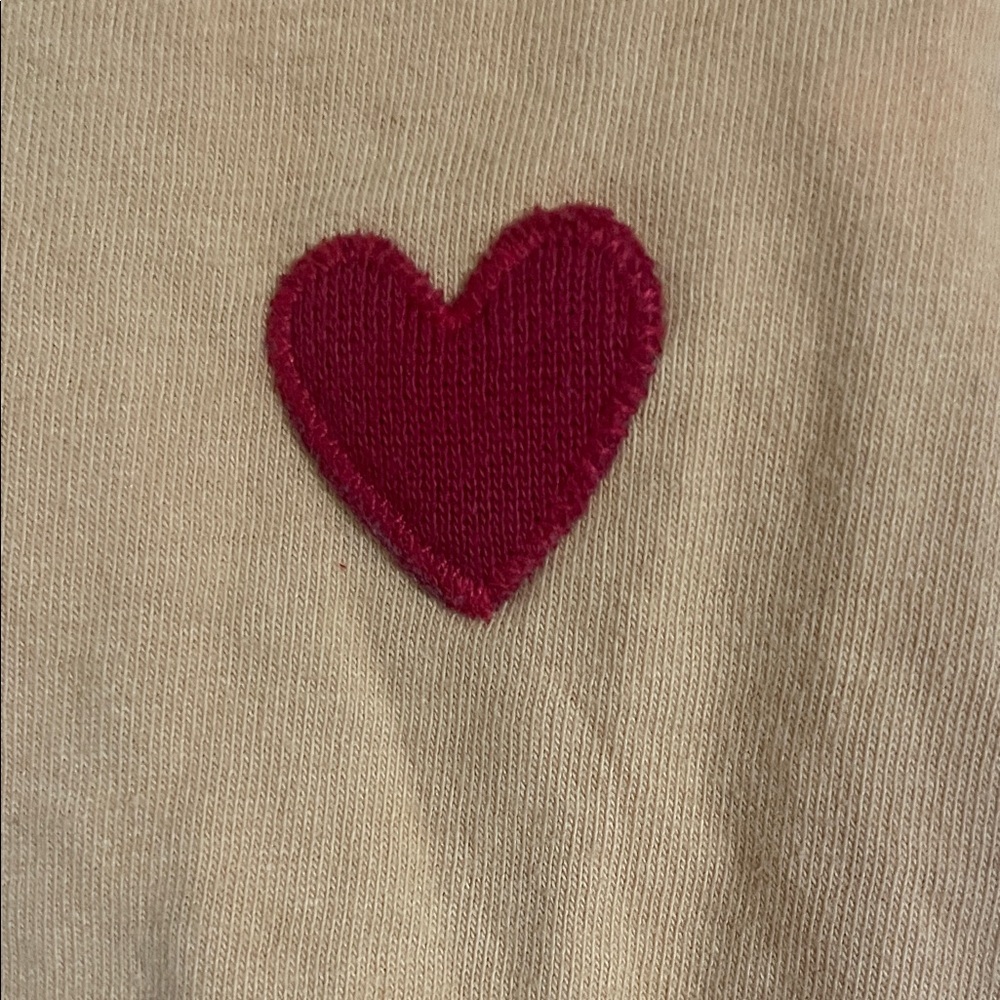 Preloved made in Canada Mustard Jumpsuit with Heart Detail - Picture 6 of 10